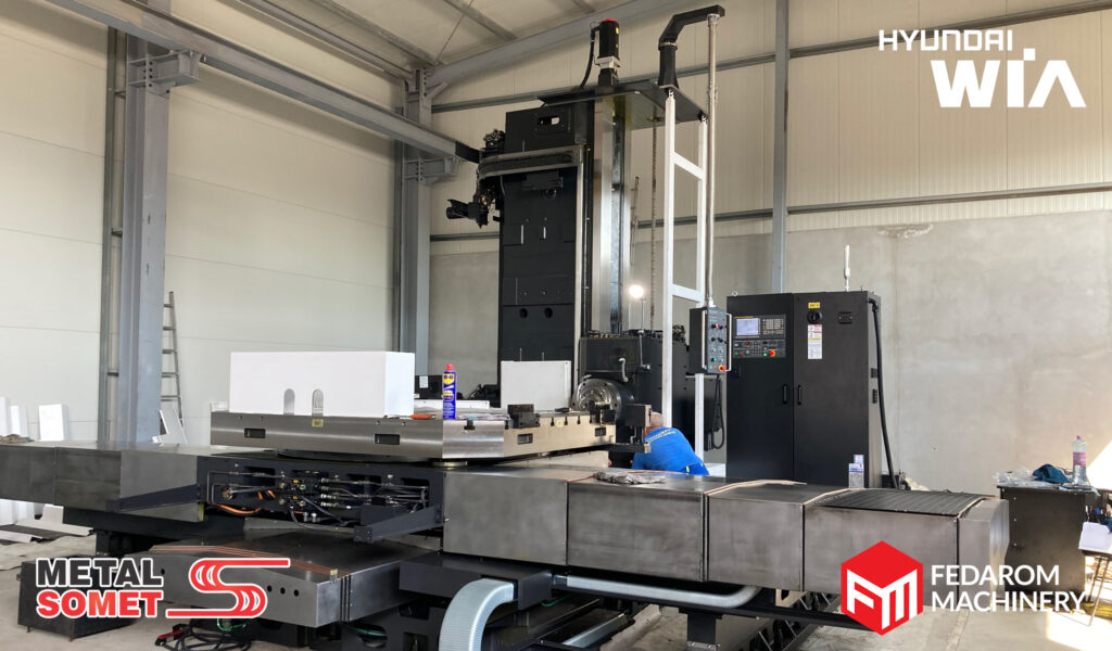 Instalare centru orizontal de prelucrare Hyundai-WIA KBN135